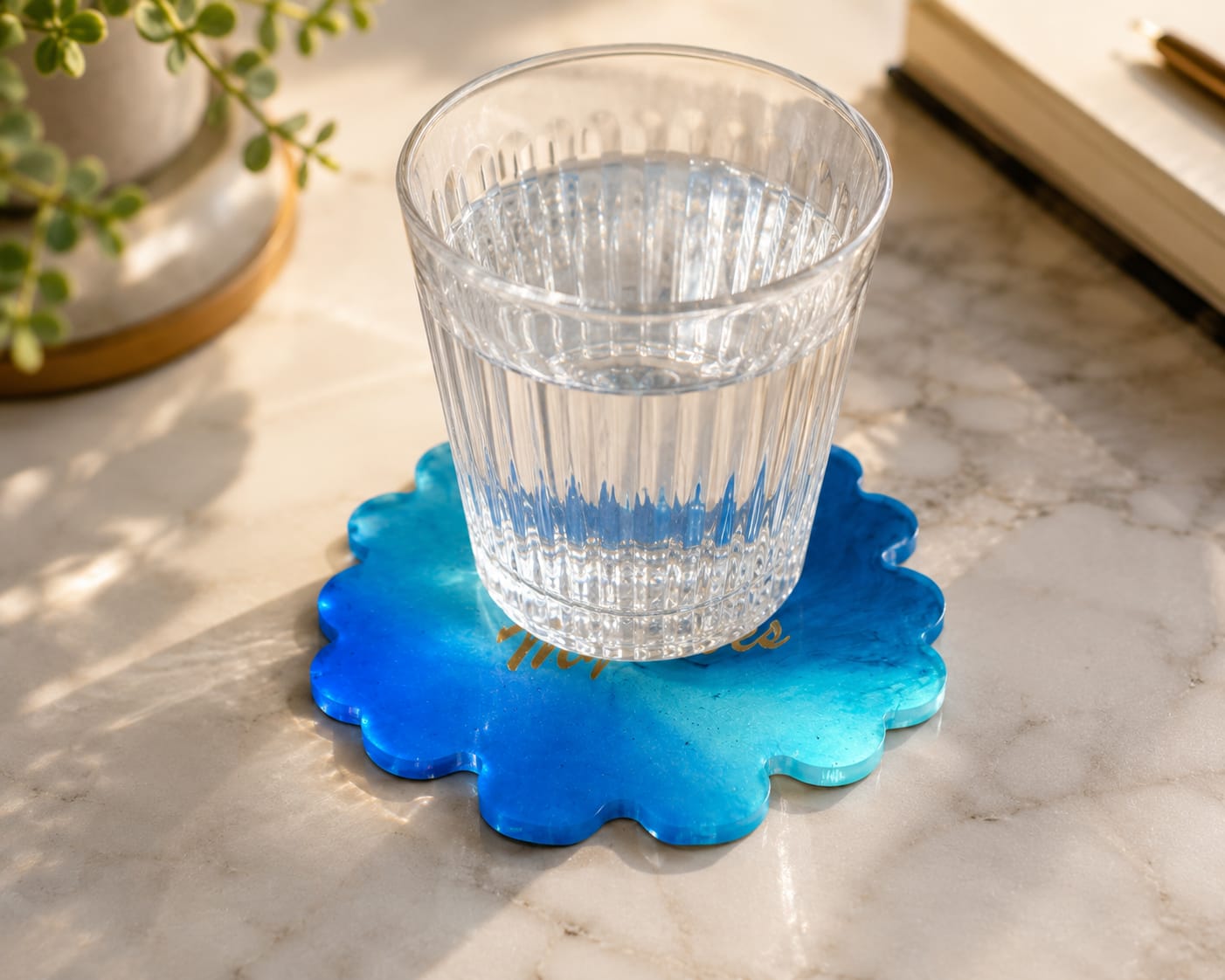 Ocean Wave resin art